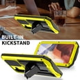 thumbnail image 3 of SaniMore for Samsung Galaxy S24 5G 2024 Rugged case with Screen Protector, Stand Camera Slide Cover for Samsung S24 Metal Military Sturdy Armour Shockproof Cover for Man Outdoor, Yellow, 3 of 8
