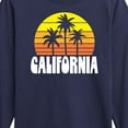 thumbnail image 3 of Instant Message - California Retro Sunset - Toddler & Youth Long Sleeve Graphic T-Shirt, 3 of 6