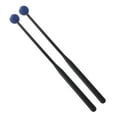 thumbnail image 4 of 2x Percussion Xylophone Mallets Drum Mallet, Multifunctional Musical Drumstick, 12'' Rubber Mallet Percussion for Meditation blue, 4 of 8