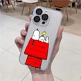 thumbnail image 3 of Funda de teléfono transparente de dibujos animados s-snoopy para iPhone 15, 13, 14, 12, 11 Pro MAX, XR, X, SE, XS, 14 Mini, 3 of 4