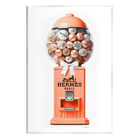 Stupell Industries Fashion Gumball Dispenser Beauty & Fashion Painting Unframed Art Print Wall Art, 10 x 15