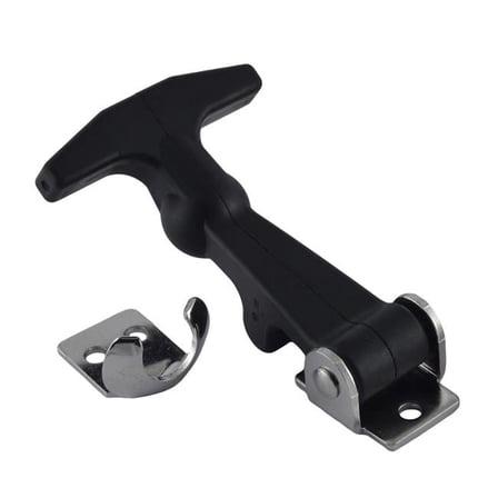 Flexible Handle Latch Rubber & Stainless Steel Mount