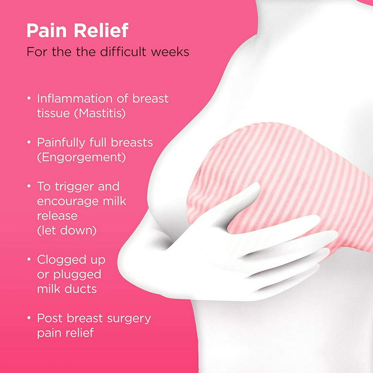 Breast Therapy Pack Ice Pack Pads Hot or Cold Use For Nursing Mother Hot Cold  Breastfeeding Gel Pad Personal Care A2UB