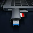 thumbnail image 1 of mmirethe Lecteur de Carte Micro S-D Haute Vitesse pour Transfert Rapide et Grande Capacité Compatible Argent, 1 of 6