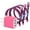 Pink, variant on Compatible for iPhone Charger Fast Charging, 3 Port Charger Block with 3/6/6FT Charging Cable, USB Charger Adapter Wall Charger Plug Power Station USB Brick Cube Compatible for iPhone, Blue