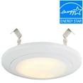 thumbnail image 7 of Designers Fountain EVDSK490WH27 4 inch White Integrated LED J-Box Or Recessed Can Mounted Led Disk Light Trim 2700K, 7 of 7