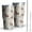 White Highland Cow, variant on 30oz Beige Highland Cow Bucket Boot Flower Pattern Tumblers Stainless Steel Tumbler with Lid and Straw,Vacuum Insulated Double Wall Travel Tumbler Cups Mug with Cleaning Brush for Coffee,Tea