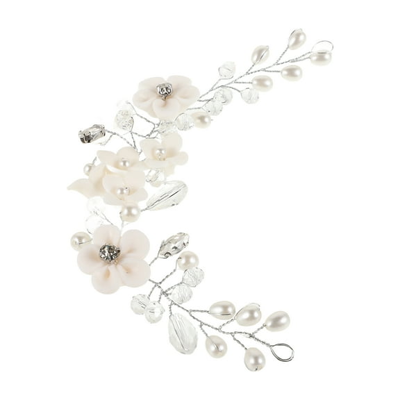 Bridal Headwear Headbands Hair Accessories Women's Bride Silver