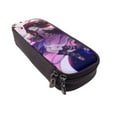 thumbnail image 5 of Nezuko Kamado Pencil Case Leather Holder Office Buggy Pouch Zipper Pen Stationery Bags, 5 of 6
