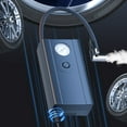 thumbnail image 4 of Portable Car Mounted Inflation Pump, Inflates Cars/Motorcycles/Bikes/Balls, LED Lighting, 3-150psi, 3M Cable, Compact, Accurate Pressure, 4 of 9