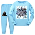 thumbnail image 1 of Conjuntos de ropa para niños M3GAN DANCE, ropa de dormir para niños, pijamas de Navidad, traje deportivo de dibujos animados para bebés, 1 of 4