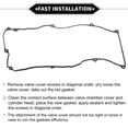 thumbnail image 6 of Valve Cover Gasket No.132704M700 for Nissan Sentra 4 Cyl 1.8L 2000-2003 Cylinder Head Valve Seal Gasket, 6 of 6