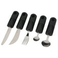thumbnail image 1 of Adaptive Utensils, Stainless Steel Portable Safe Adaptive Fork Spoons 5pcs  For Arthritis For Home, 1 of 8