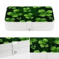 thumbnail image 4 of Saint Patrick's Day PU Leather Necklace Holder with Removable Compartment and Portable Jewelry Stand Earring Holder Jewelry Box, 4 of 6