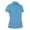 Aqua Blue/White, variant on Monterey Club Women's Heather Mixed Tailored Collar Golf Polo Shirt #2694