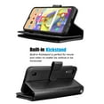 thumbnail image 3 of Njjex for Samsung Galaxy A11 A21 A01 A51 A71 4G 5G Cases Wallet, PU Leather [9 Card Slots] Credit Holder Folio Flip [Detachable] Kickstand Magnetic Phone Cover & Lanyard -Black, 3 of 5
