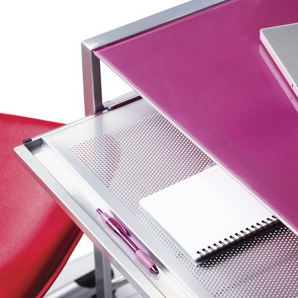 Mainstays glass top desk deals