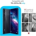 thumbnail image 5 of TUDIA Merge TCL 20 Pro 5G Case Shockproof Military Grade Dual Layer - Matte Black, 5 of 7