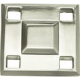 thumbnail image 4 of Atlas Homewares 4007 Craftsman 1-5/16" Square Cabinet Knob - Bronze, 4 of 7
