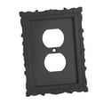 thumbnail image 4 of WLPZXP Light Switch Cover Plate Black Decorative for Household Bathroom Living Room Style B, 4 of 9