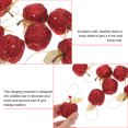 thumbnail image 3 of Decoración navideña Linaichen, 20 piezas, adornos colgantes en forma de manzana, decoración para árbol de Navidad, 3 of 7