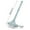Blue-416, variant on Window Track Cleaner Tool with Detachable Handle and Fluff Brush, Non-Slip Grip for Wet and Dry Use, Reusable Screen and Glass Cleaning Brush for Home and Window Maintenance FAJHHA | Blue