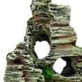 thumbnail image 7 of Walbest Mountain View Decor Rockery Landscape Rock Hiding Cave Tree Aquarium Ornament Fish Tank Decoration, 4 Style, 7 of 7