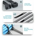 thumbnail image 5 of Zip Ties Assorted Sizes(4”+6”+8”+12”), 400 Pack, Black Cable Ties, UV Resistant Wire Ties by, 5 of 7