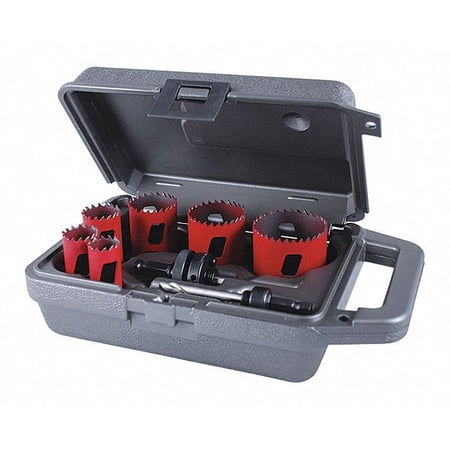 UPC: 0050326177795 | Morse Hole Cutter Kit Range 2-1/8  to 3-5/8  MHS04P