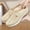 Yellow, variant on BRGZLK Women Knit Mules Summer Trendy Closed Toe Breathable Comfortable Backless Sneakers Lightweight Soft Sole Mesh Slides for Walking Gray 7.5