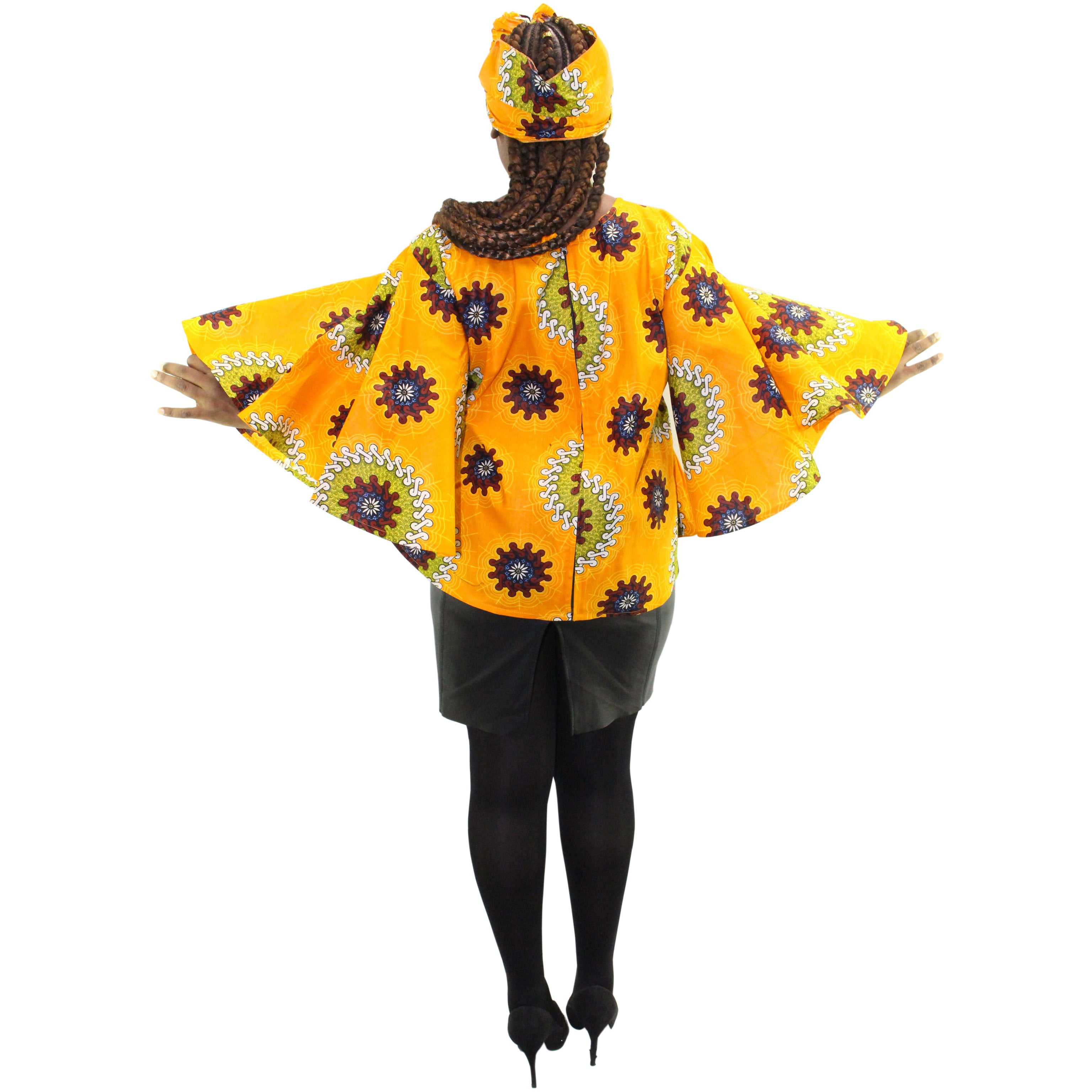 dashiki maternity dress