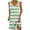 Green, variant on LYEAA Sleeveless Dresses V Neck Plus Size Elegant Midi Dresses Striped Casual Dressy Pullover Womens Dresses Comfort Vacation Dresses Green M