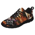 thumbnail image 2 of Happy Halloween Chihuahua Costume Running Shoes Sneakers Mesh Black Size 7.5, 2 of 5