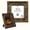 Victorian Square 3x3, variant on 97 Decor Baroque 4x6 Gold Arch Picture Frame, 1 Pack