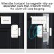 thumbnail image 2 of 4pcs Door Alarm And Ow Wireless Sensor For Home Safety Safety Safety -, 2 of 3