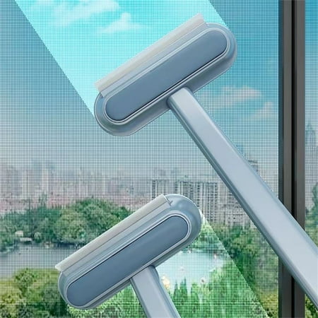

Cleaning Brushes Removal Brush Screen Window Brush Household Glass Wiping Window Scraping Tool Dual Purpose Wet And Dry Hair Adhesive Screen Wiping Brush Cleaning Brushes For Household Use