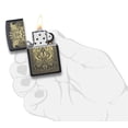 thumbnail image 2 of Zippo Monster Design Black Matte Pocket Lighter, 2 of 6