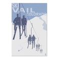 thumbnail image 2 of Vail, Colorado, Ski Lift (19x27 inches, Premium 500 Piece Jigsaw Puzzle for Adults and Family, Made in USA), 2 of 4