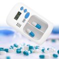 thumbnail image 4 of Holder Mini Portable Medicine Tablet Pills Candy Storage Box Organizer Case with Remider, 4 of 7