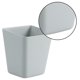thumbnail image 2 of Inteprter Cubo de basura de plástico para cocina, puerta de armario para el hogar, cubo de almacenamiento montado en la pared, cesto de basura colgante Mostrada Gris Inteprter HA001126-04B, 2 of 6
