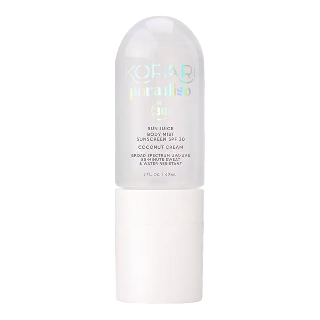 Bruma corporal con protección solar Kopari Paradiso Sun Juice SPF 30