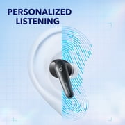 soundcore by Anker- Liberty 4 SE Earbuds True Wireless ACAA Headphones, IPX4, Spatial Audio, Heart Rate Tracker, Black, A3953ZA1