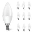 thumbnail image 1 of Lampara Foco Led Ahorrador C37 E14 Luz Cálida 10w 10pcs Blanco Cálido, 1 of 8