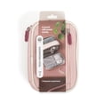 thumbnail image 2 of U Brands Canvas Tech Organizer for Chargers, Cords and Accessories, 7.8 x 5 in., Pink, 2 of 9
