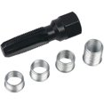 thumbnail image 3 of Dww-5 Pcs Kit de Réparation pour Filetage de Bougies D'allumage M14 X 1,25, Kit de Refiletage de Culasse, Refiled Bougie, Outil de Réparation de Fichier, 3 of 5