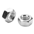 thumbnail image 2 of 10 unids/set de tuercas hexagonales de rosca de acero al carbono chapadas en Zinc (M16), 2 of 8