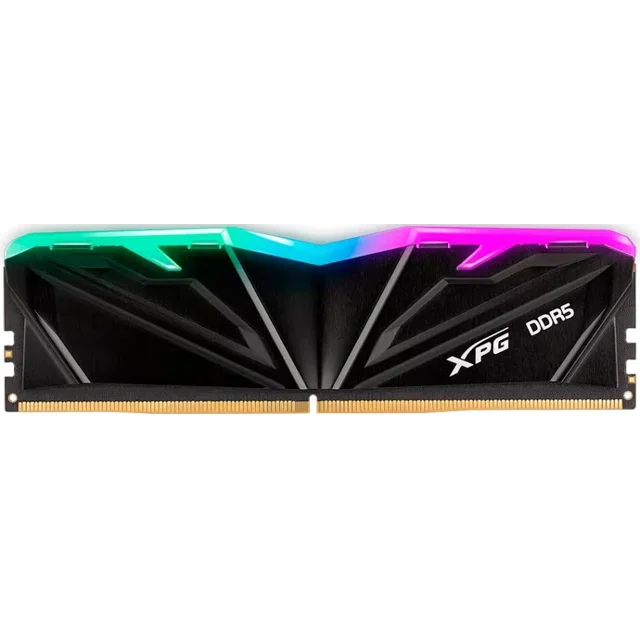 Ram adata armax ddr5 16gb 5600 negro rgb ax5u5600c4616g-samrbk