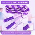 thumbnail image 4 of Jump Rope Kids-Soft Beaded Skipping Rope Adjustable Tangle-Free Segmented Jumping Rope for Children and Students, 4 of 5