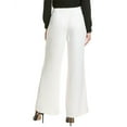 thumbnail image 2 of Elie Tahari womens  Tie Front Pant, 4, White, 2 of 3