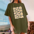 thumbnail image 2 of Lightweight Tshirts Women Loose Summer Tops for Women 2025 and Tees Shirt Women Short Sleeve Tops Plus Size My Orders Placed, 2 of 5